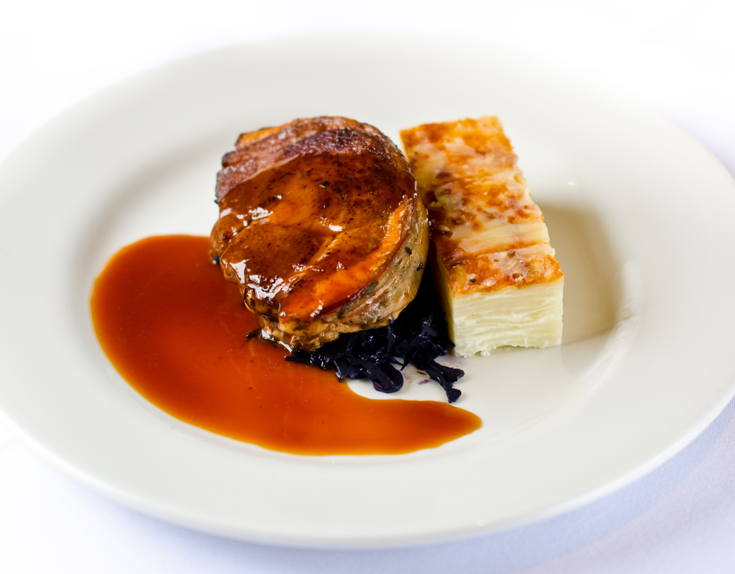 Lamb Noisette with Dauphinoise Potatoes