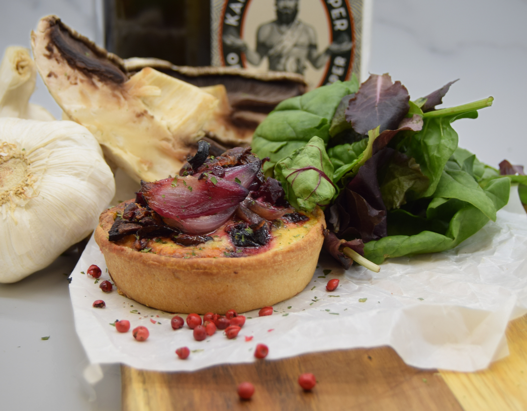 Caramelised Onion & Blue Cheese Tart